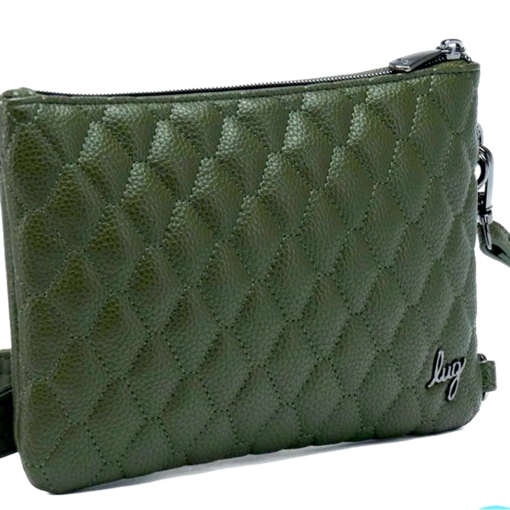 Lug Peekaboo 2 Matte Luxe VL Convertible Crossbody Bag Olive